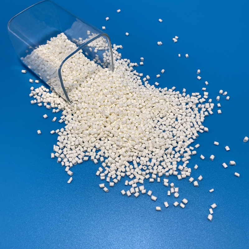 Custom Color Fluoroplastics Bahan baku Granules UV Resistant FDA Compliant