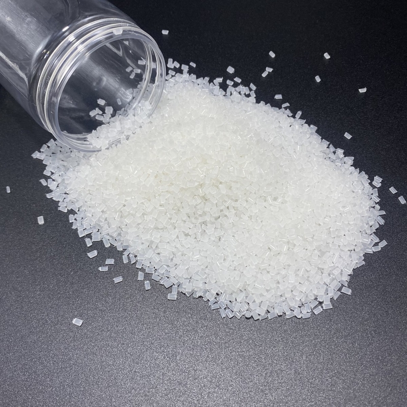 Fluoropolymer PFA Resin 35 MPa Kekuatan tarik Virgin PFA Pellet Untuk cetakan