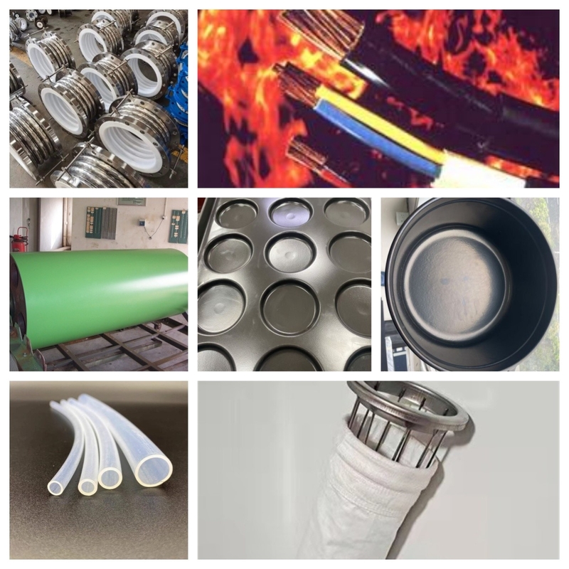 Cairan Dispersi Fluoropolimer PTFE yang tahan kimia dengan kepadatan 1,4-1,6 G/Cm3