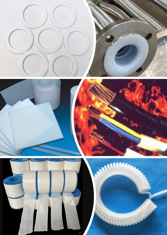 Cairan Dispersi Fluoropolimer PTFE yang tahan kimia dengan kepadatan 1,4-1,6 G/Cm3