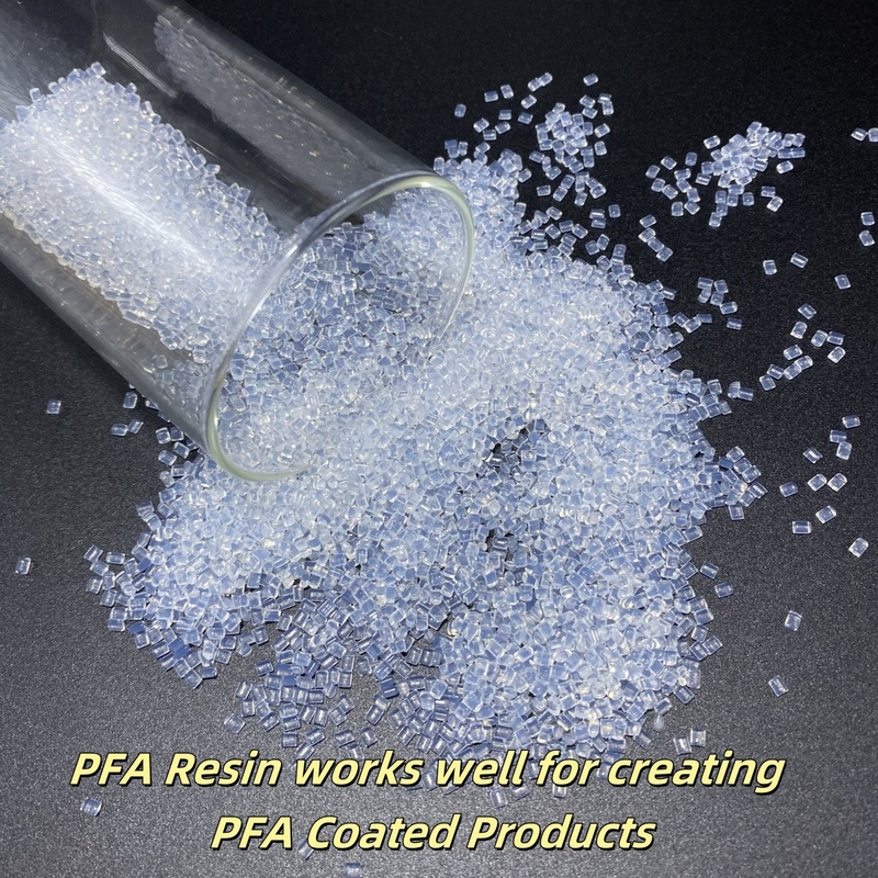 PFA resin bekerja dengan baik untuk menciptakan produk PFA dilapisi Anti korosi Non Stick Coating Solusi
