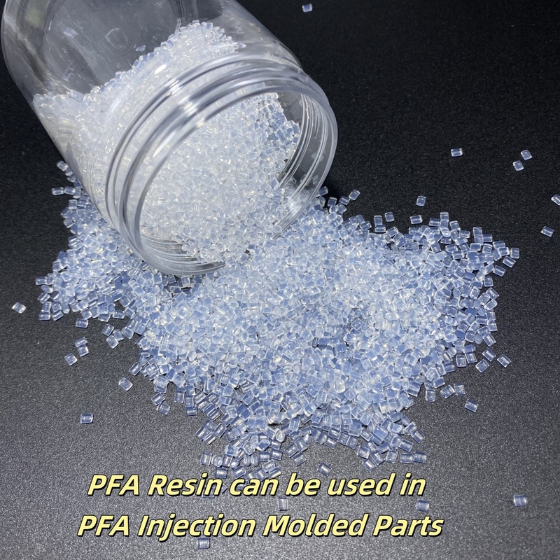 PFA Resin In PFA Bagian Injeksi Cetakan Untuk Komponen Presisi Yang Membutuhkan Ketahanan Kimia Tinggi