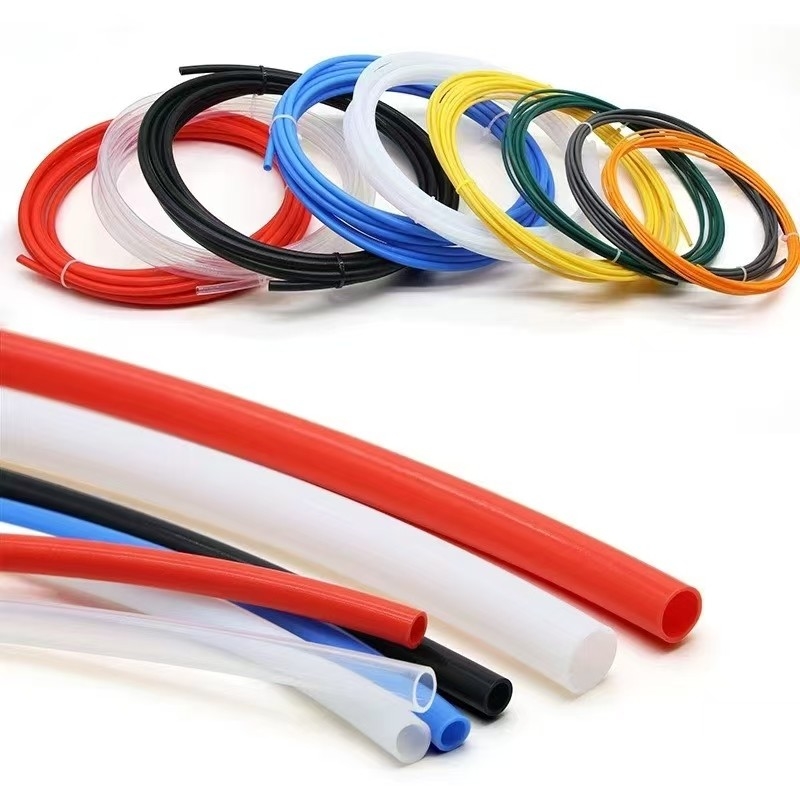 2mm ID × 4mm OD Fleksibel PTFE Tube Permukaan tahan panas Non Stick Ideal Untuk Kateter Laboratorium Kemurnian Tinggi